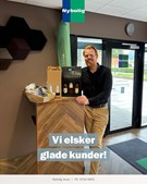 Glad uge hos Nybolig Ikast med gaveregn fra tilfredse kunder