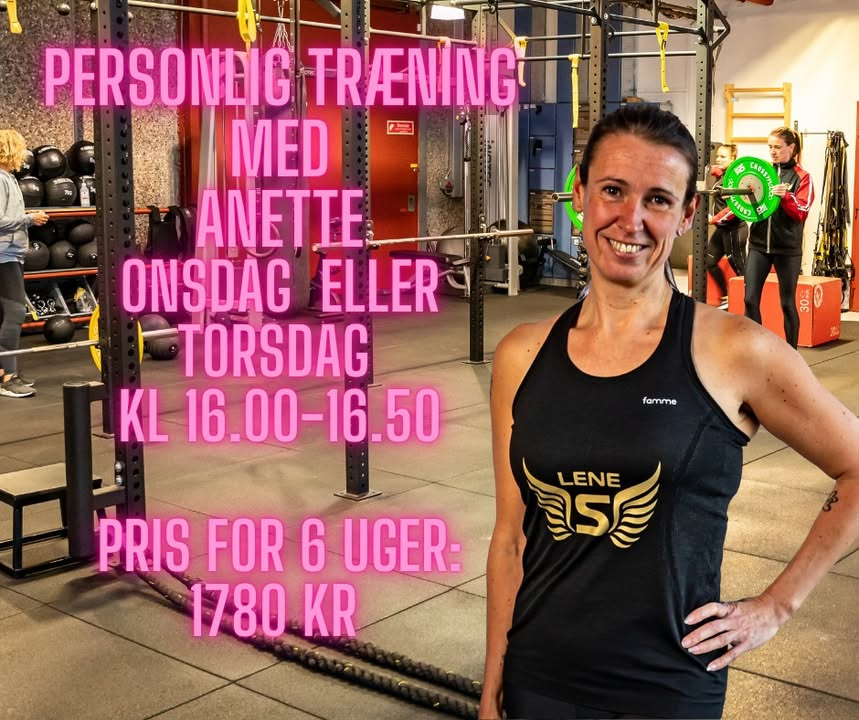 Ledige pladser til personlig træning i små grupper hos LeneS