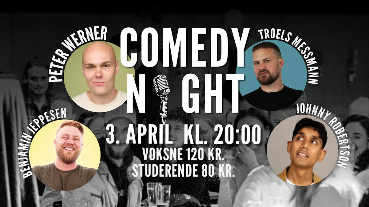 Comedy night hos Anarkist: En aften med latter og øl