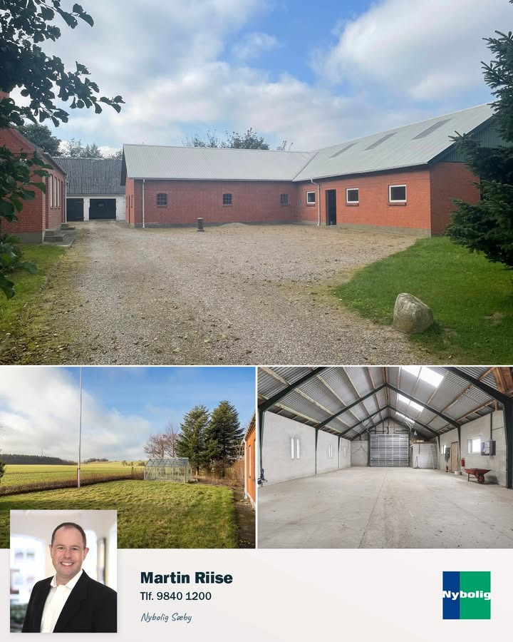 Nybolig Sæby A/S præsenterer velholdt landejendom på Havensvej 14 nær Hørby