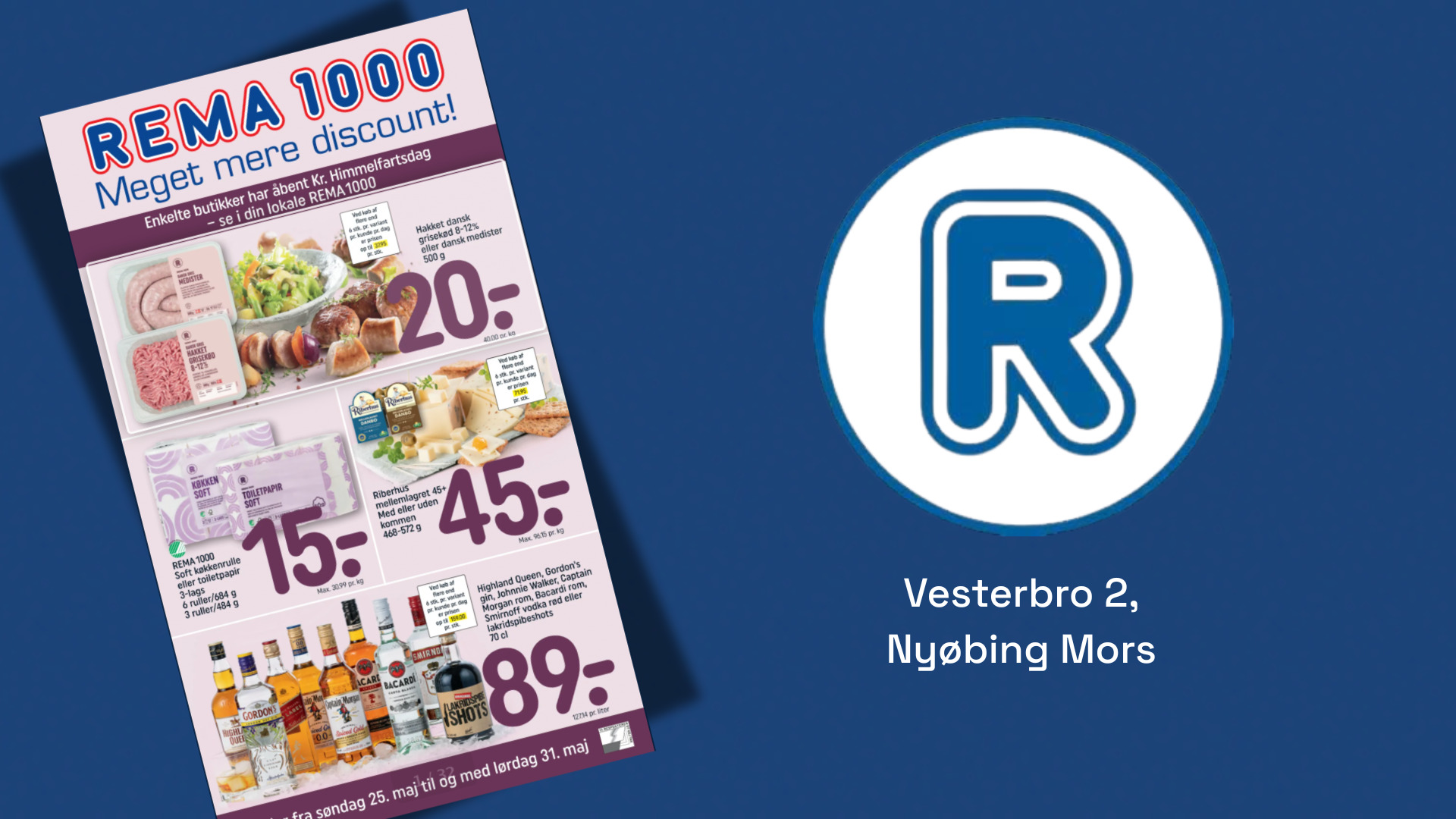 Få mere for pengene – gå ikke glip af ugens tilbud hos REMA 1000 Nykøbing Mors