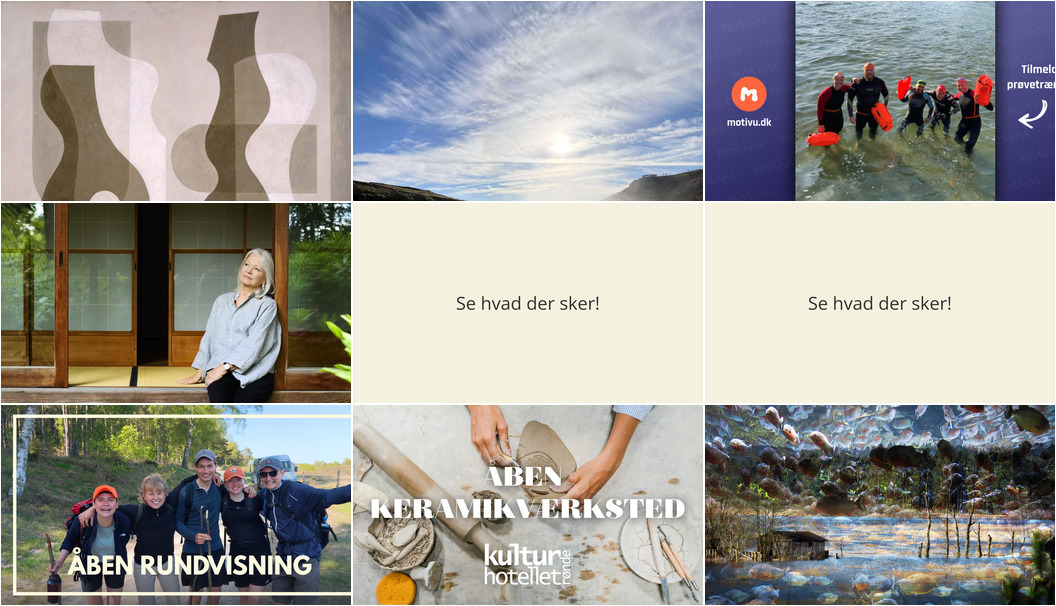 Fra fællessang i Egegård til kunstudstilling med magiske realismer - Oplev Rønde i næste uge!