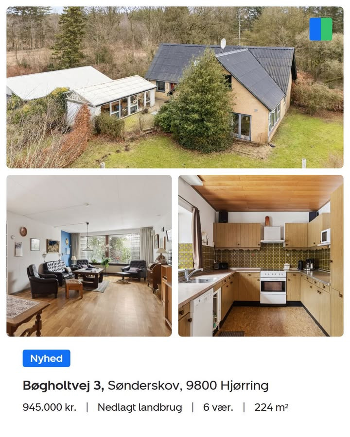 Nybolig Hjørring v/Morten Hove præsenterer charmerende villa i naturskønne omgivelser