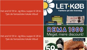 Hel and til 59 kr. og Mou suppe til 28 kr. - Tjek de fantastiske lokale tilbud