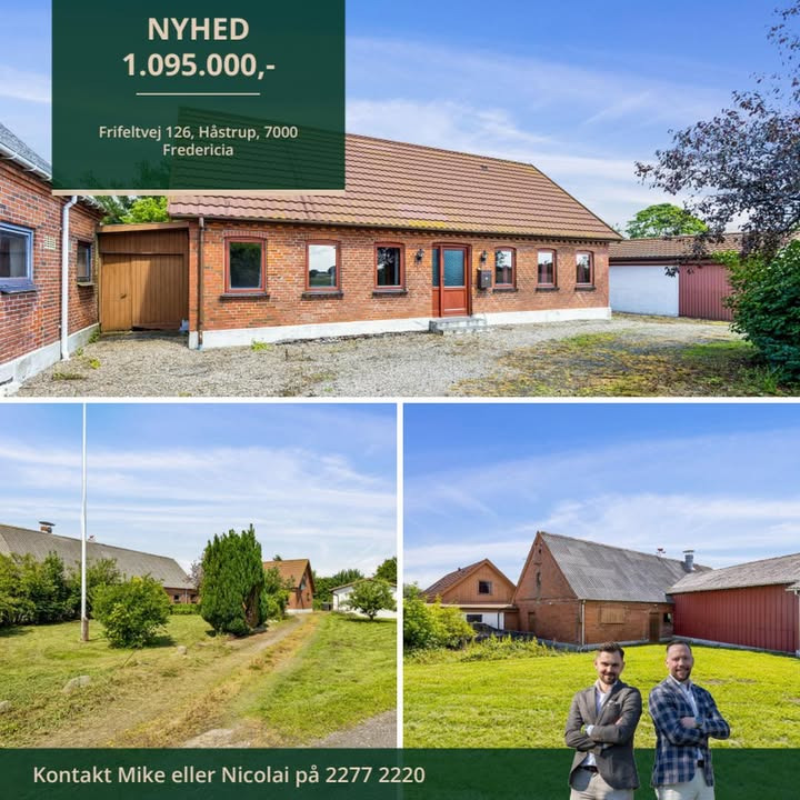 Ejendomsmægler Mike Andersen tilbyder unik ejendom i landlige omgivelser