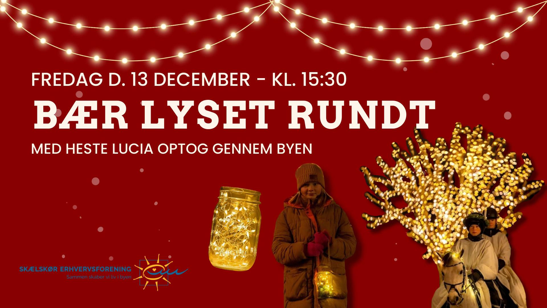 Oplev det magiske heste-Luciaoptog i Skælskør