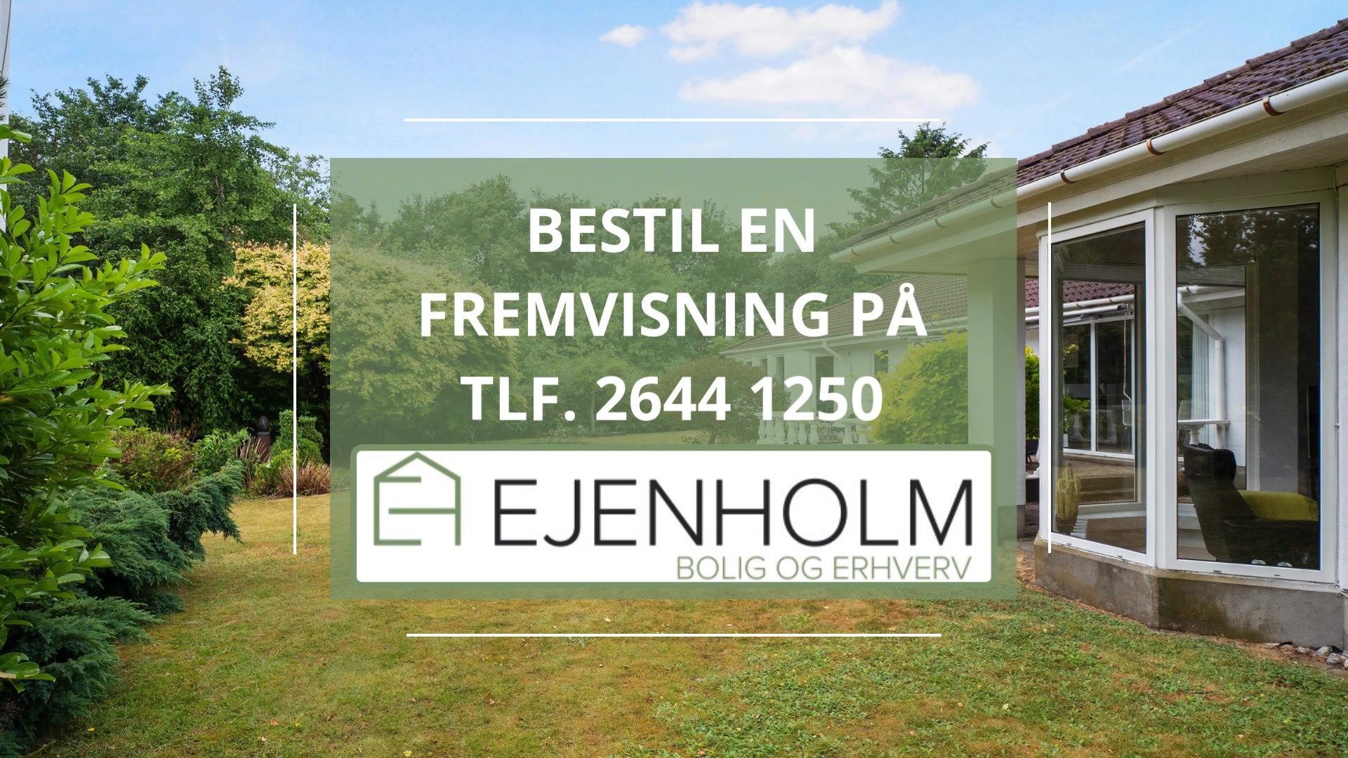 Nyt fra EJENHOLM BOLIG & ERHVERV