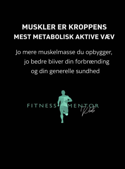 Fitnessmentor Klub: Opbyg muskler for bedre forbrænding og sundhed