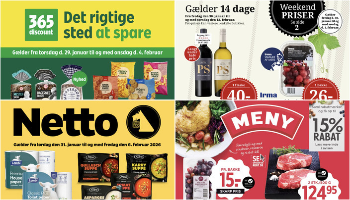 Fremragende tilbud: Kohberg brød til 10 kr. og Spier PS vin til kun 40 kr.
