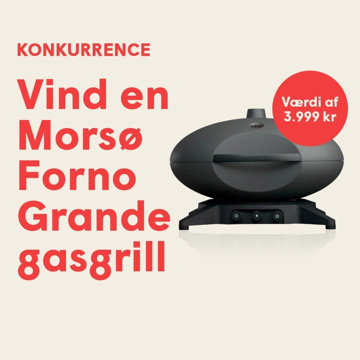 SPAR SKALLERUP A/S giver dig chancen for at vinde en Morsø grill