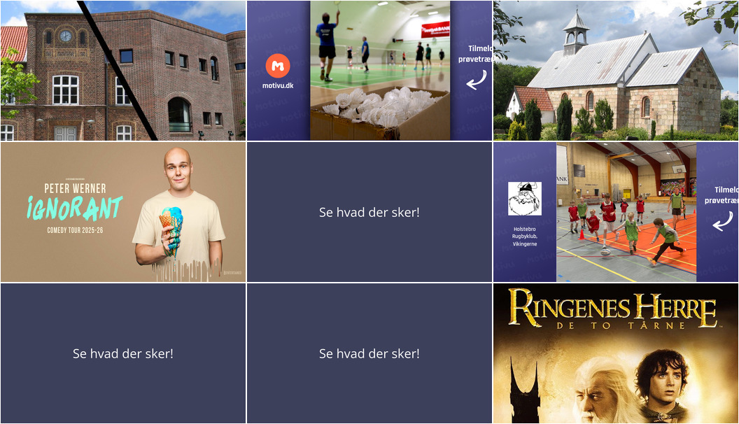 Spændende begivenheder i Holstebro denne weekend: Historier, sport og comedy