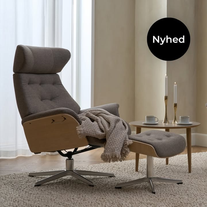 BOLIGHUSET THISTED præsenterer nye Air Button lænestole