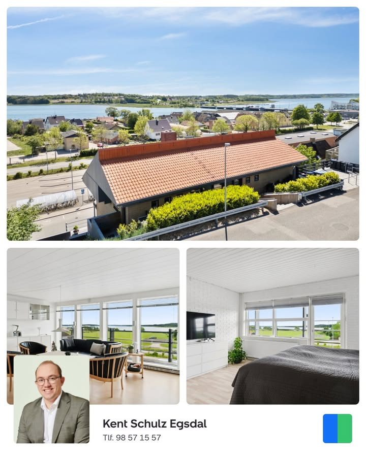 Charmerende villa med panoramaudsigt over Mariager Fjord fra Nybolig Hadsund