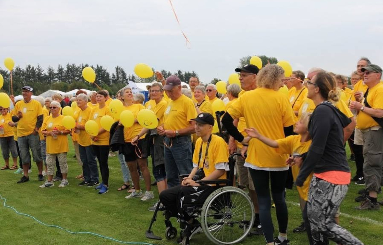 Den ottende Stafet For Livet i Hjørring var fantastisk