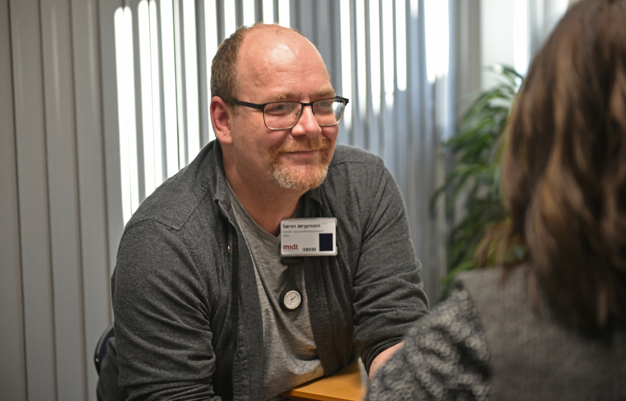 Søren er SOSU-elev i Randers: Et velovervejet karriereskift