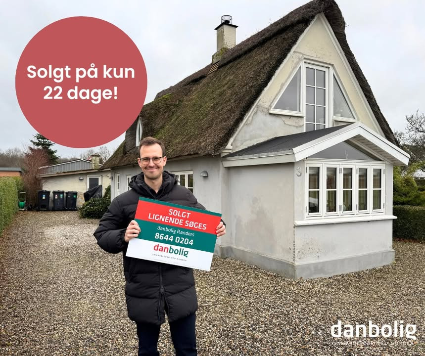 Danbolig Randers sælger endnu en bolig i Mellerup hurtigt