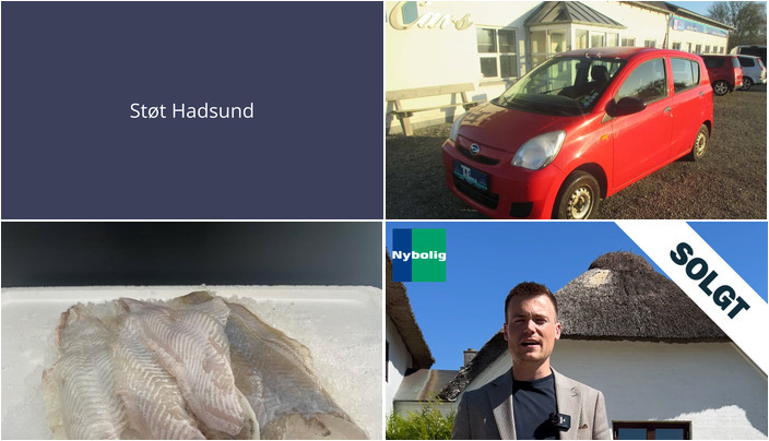 Nyt fra Havnens Fisk Øster Hurup, Nybolig Hadsund og TT CARS ApS