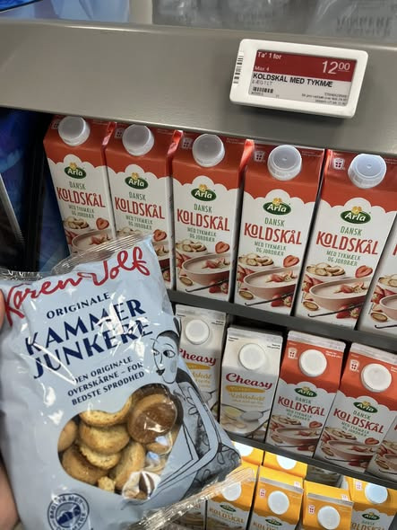 Spar Suldrup tilbyder tirsdagsrabat på mælk, koldskål og kammerjunker