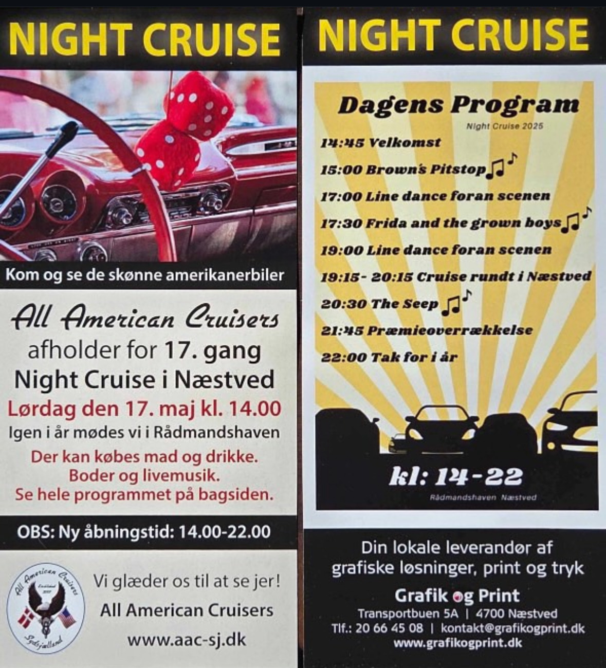 Night Cruise i Næstved – 17 år med brølende motorer, musik og familiehygge