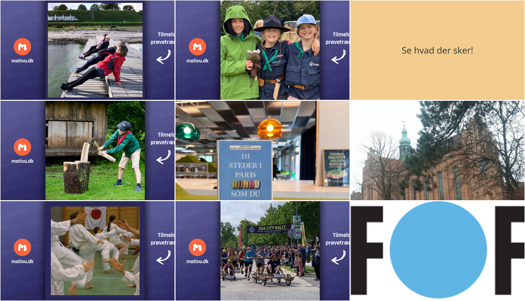 Ugen i Charlottenlund: Fra motion til spejderliv og kulturelle indslag