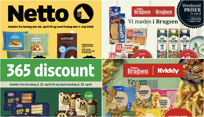 Steff Houlberg pølser til 20 kr. og Spier PS vin til 40 kr. - se de mange gode lokale tilbud