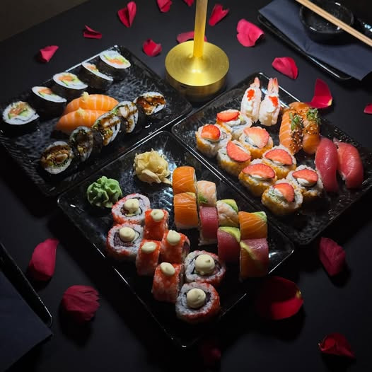 Sidste chance for at bestille Nagomi Sushis Valentinsmenu