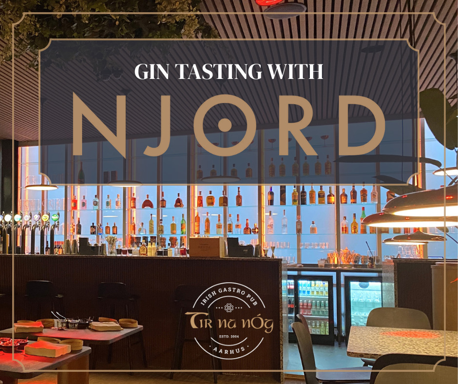 Fejr Njord Gin med smagning og hygge på Tir Na Nog
