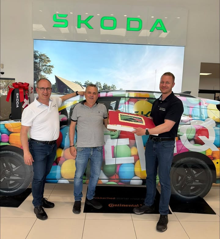 BILCO A/S RANDERS markerer verdenspremieren på den nye Skoda Epiq