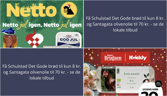 Få Schulstad Det Gode brød til kun 8 kr. og Santagata olivenolie til 70 kr. - se de lokale tilbud