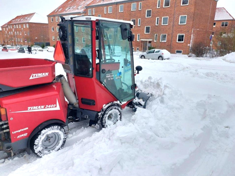RandersBolig informerer om snerydning og sikkerhed i boligområder