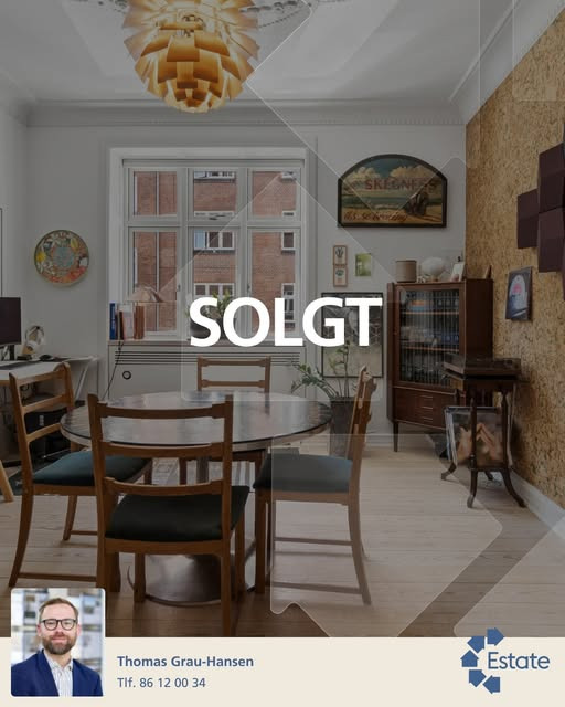 Estate Aarhus C har solgt lejligheden på Janus La Cours Gade