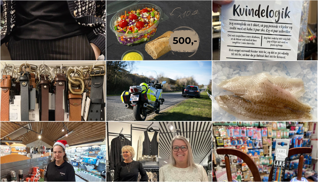 Nyt fra ELINS BUTIK, WIIBEN, REMA 1000 Nykøbing Mors og 9 andre