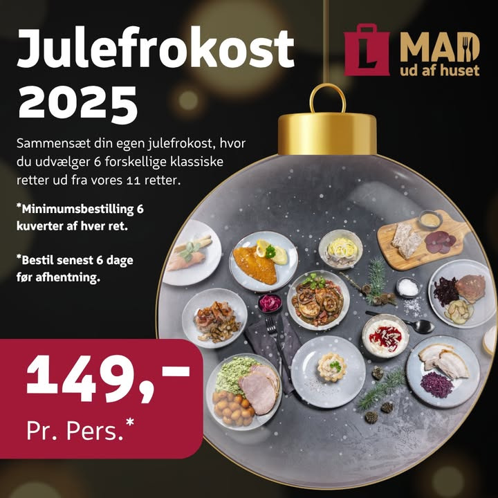 Løvbjerg Frederikshavn tilbyder klassisk julefrokostmenu