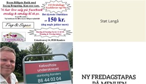 Nyt fra Rie & Henrik's Tøjbiks v/Rie Olesen, Ask  og danbolig Randers