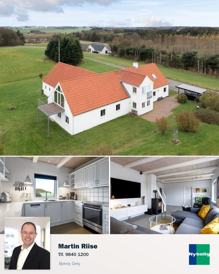 Nybolig Sæby A/S præsenterer landejendom for naturelskere nær Frederikshavn