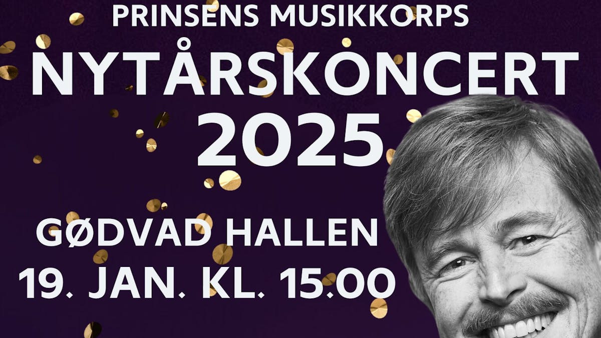 Nytårskoncert med Prinsens Musikkorps og Caspar Phillipson