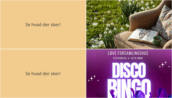 Weekendaktiviteter i Høng: Litteratur og Disco Bingo
