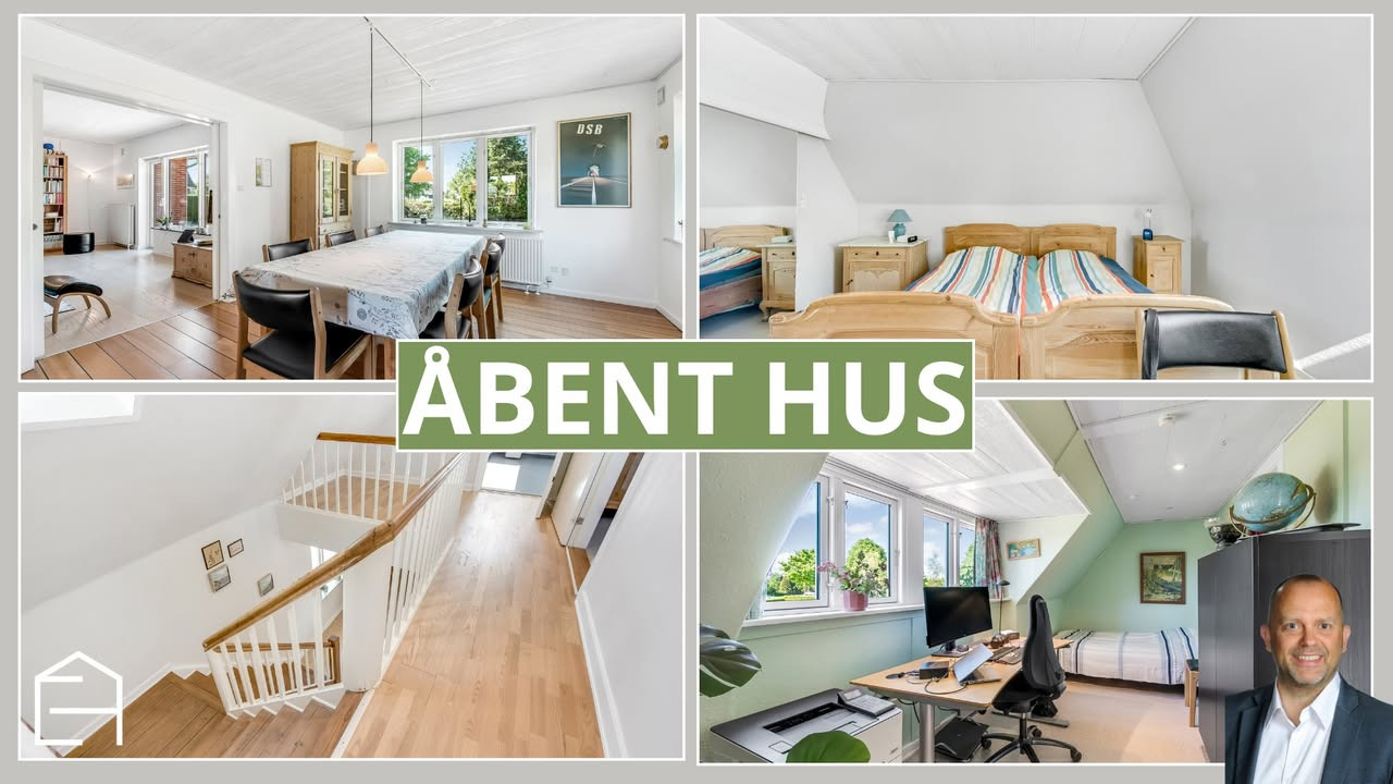 EJENHOLM BOLIG & ERHVERV inviterer til åbent hus på Lunderup Markvej 2
