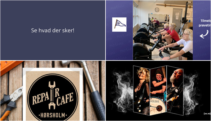 Spændende weekend i Hørsholm: E-roning, Repair Café og rockkoncert