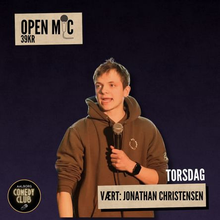 Standup-aftener i Aalborg: Lattergaranti hos Event Aalborg
