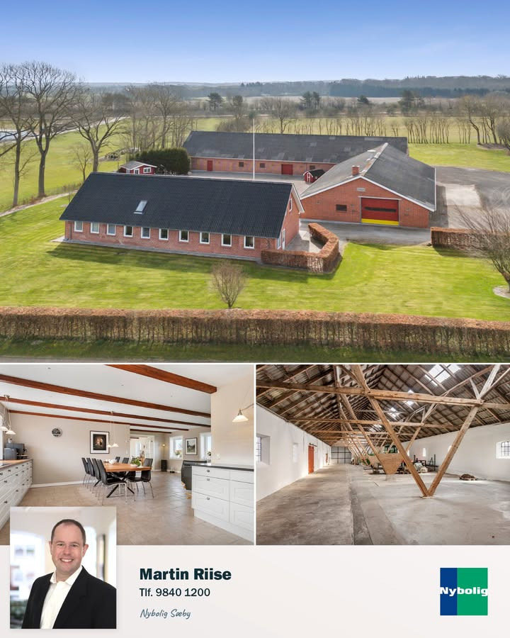 Nybolig Sæby A/S præsenterer unik landejendom med plads og sjæl i Badskær