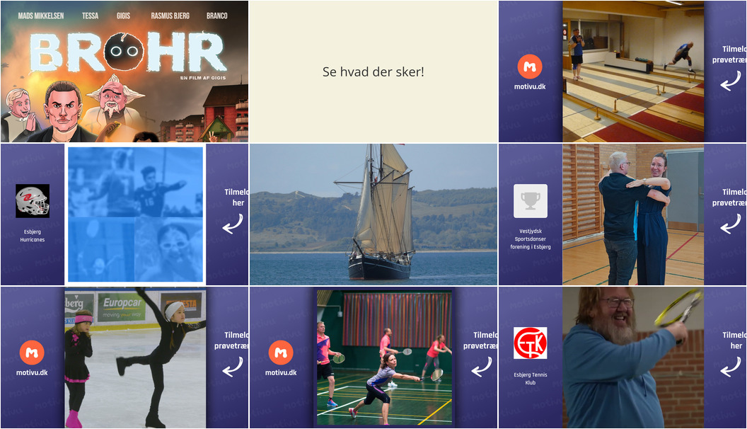 Hvad kan du opleve i Esbjerg den kommende uge?
