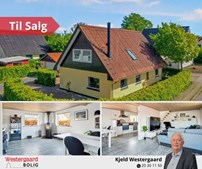Westergaard Bolig fremhæver velholdt villa med nyrenoveret tag og stor garage