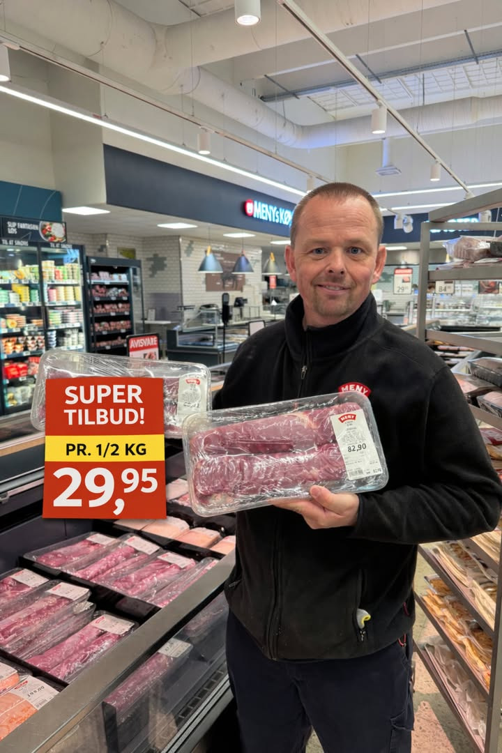 Meny Hobro annoncerer super tilbud på svinemørbrad