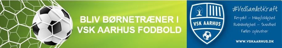 Bliv børnetræner i VSK Aarhus