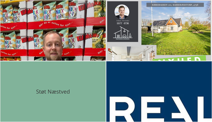 Nyt fra Knapmann & Rosendal ApS, RealMæglerne Næstved by Bülow ApS og REMA 1000 Karrebækvej