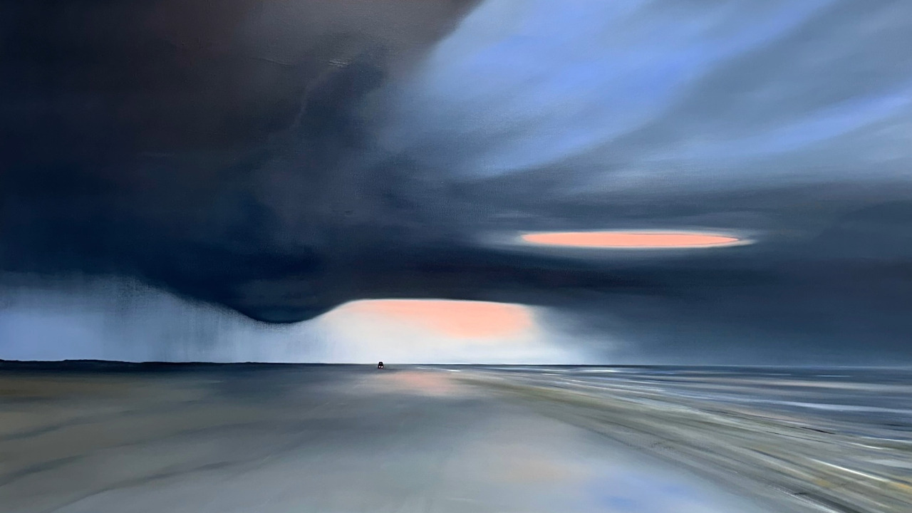 Dunkel aften på Galleri Tina Kolding