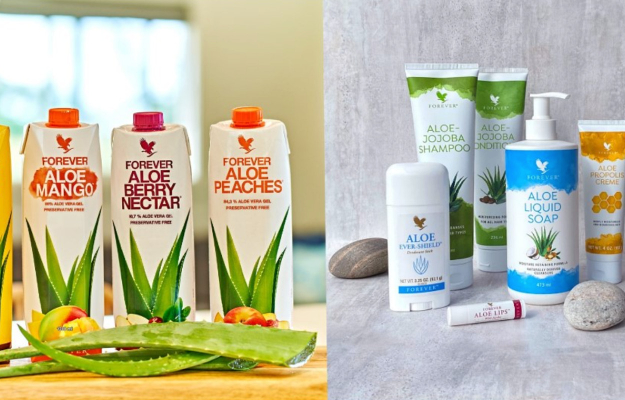 Kender du Forever Living’s Aloe Vera produkter?