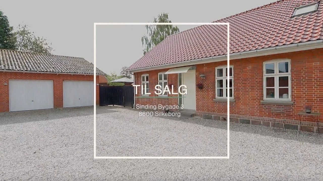 Lokalbolig Silkeborg tilbyder villa med plads til både familie og heste i Sinding