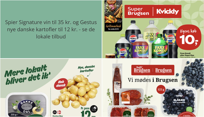 Spier Signature vin til 35 kr. og Gestus nye danske kartofler til 12 kr. - se de lokale tilbud